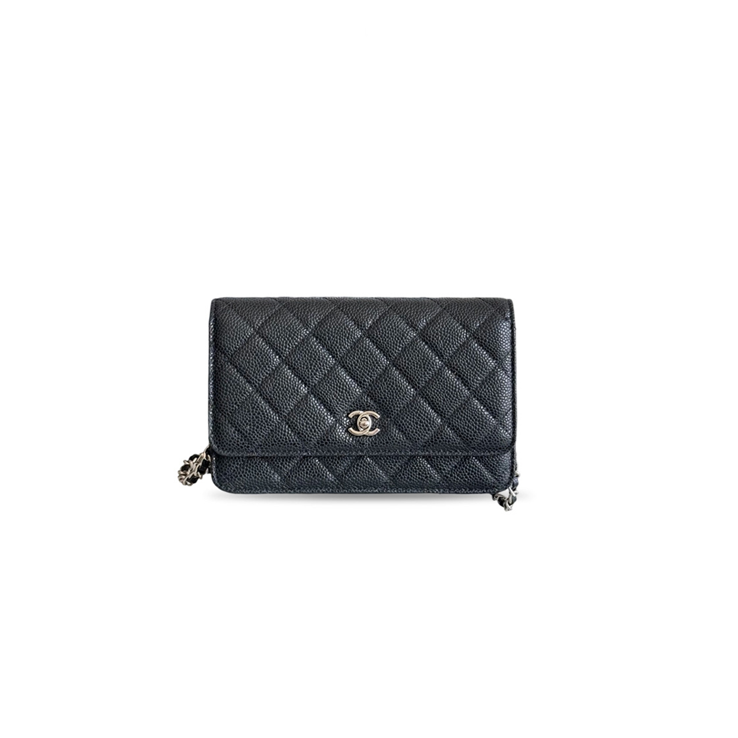 CHANEL CAVIAR QUILTED WALLET ON CHAIN WOC AP4241 (19*12*3cm)